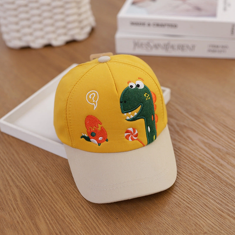 Wholesale Kids Cotton Dinosaur Baseball Hat