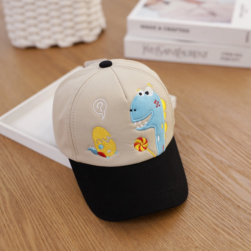 Wholesale Kids Cotton Dinosaur Baseball Hat