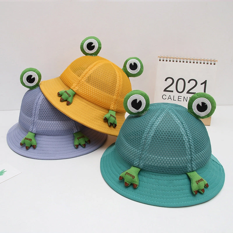 Wholesale Kids Summer Thin Cotton Bucket Hat