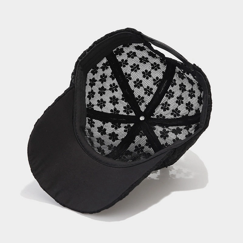 Wholesale Lace Flower Baseball Cap