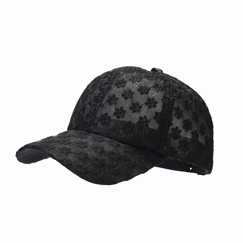 Wholesale Lace Flower Baseball Cap