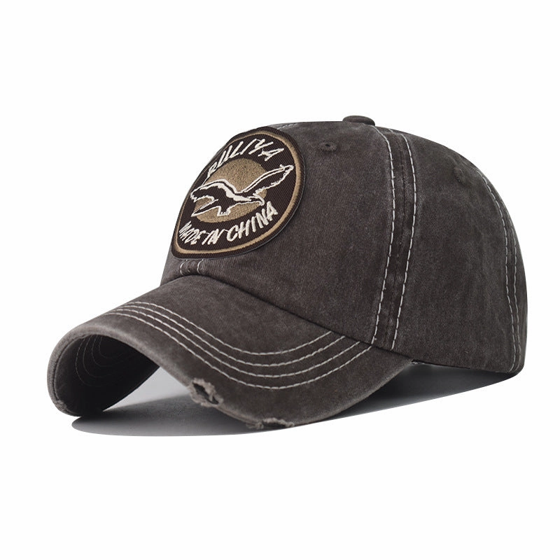 Wholesale Large Embroidered Wild Goose Cotton Baseball Cap