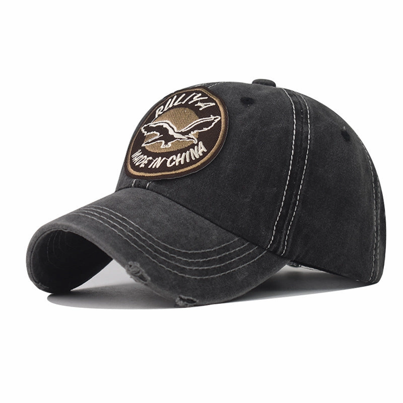 Wholesale Large Embroidered Wild Goose Cotton Baseball Cap