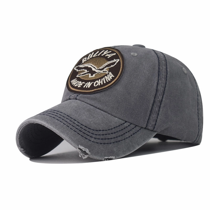 Wholesale Large Embroidered Wild Goose Cotton Baseball Cap