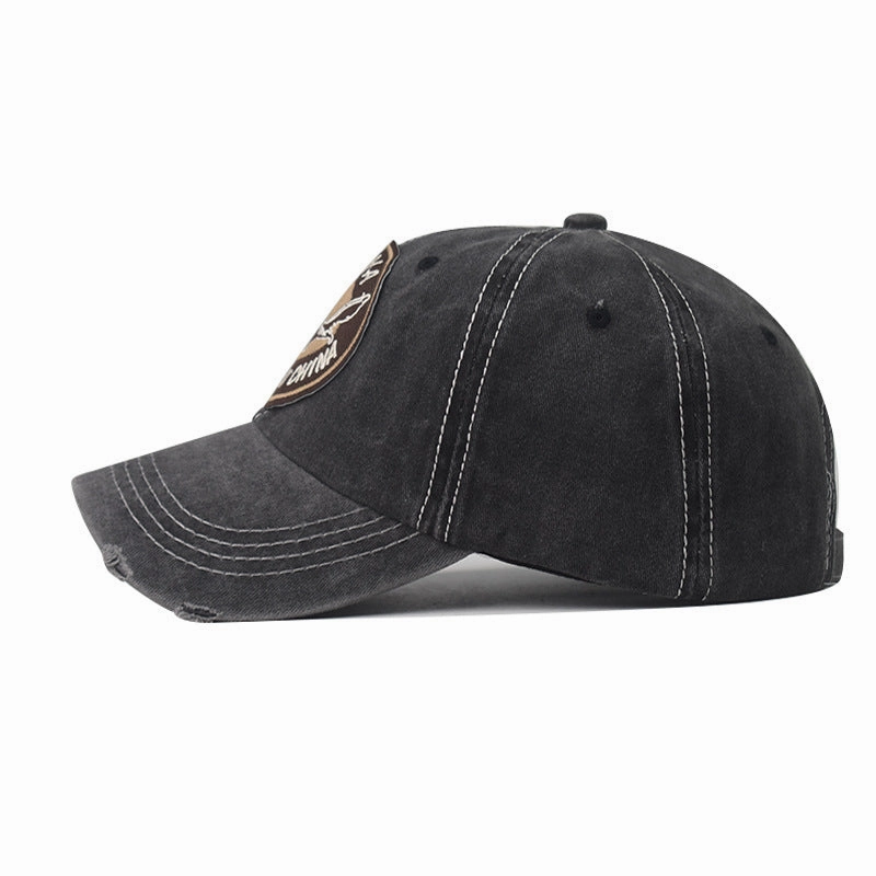 Wholesale Large Embroidered Wild Goose Cotton Baseball Cap