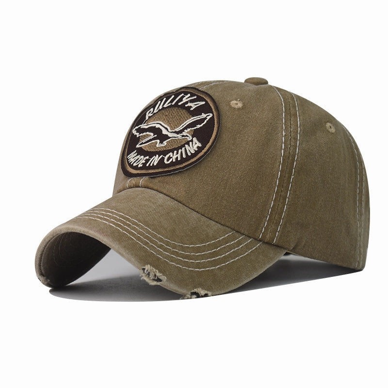 Wholesale Large Embroidered Wild Goose Cotton Baseball Cap