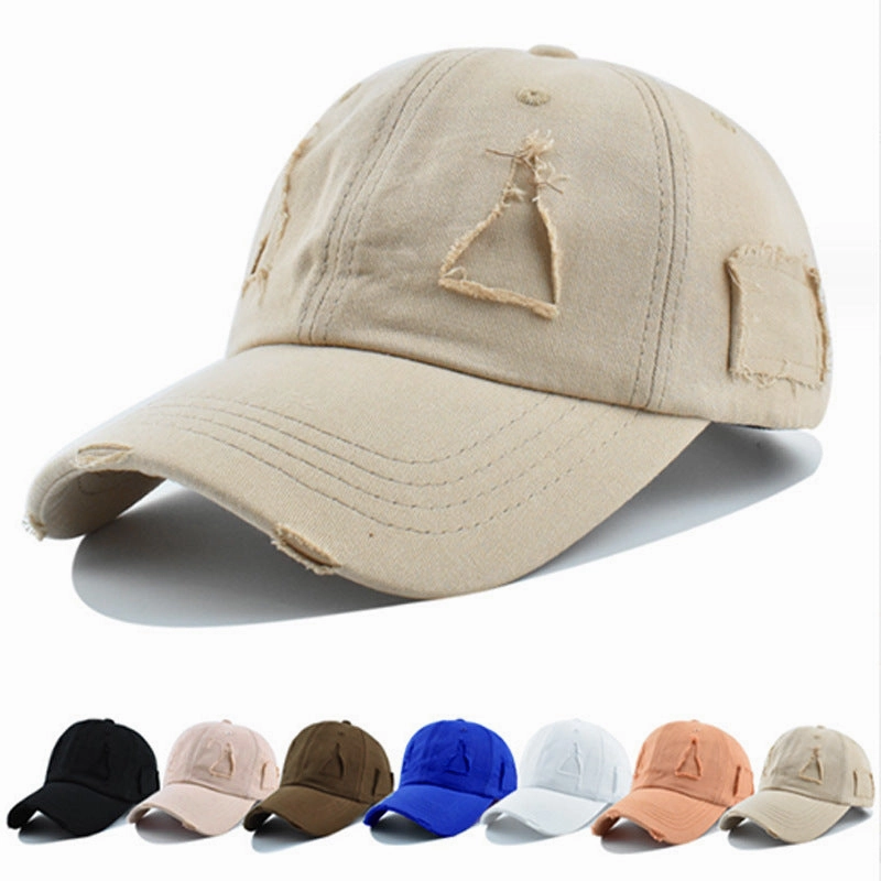 Wholesale Leisure Travel Sun Shading Cotton Baseball Caps