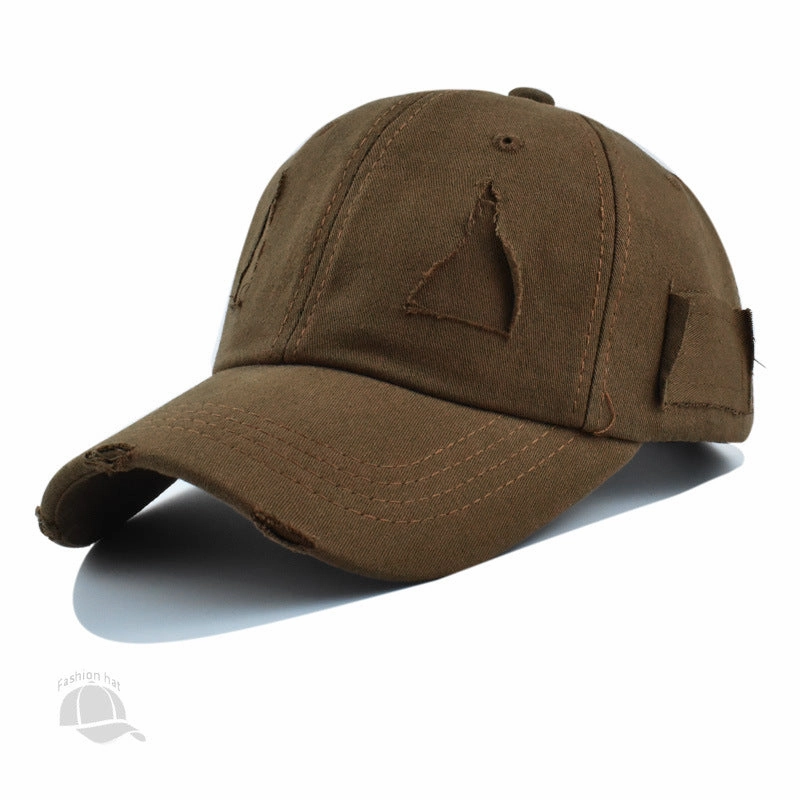 Wholesale Leisure Travel Sun Shading Cotton Baseball Caps