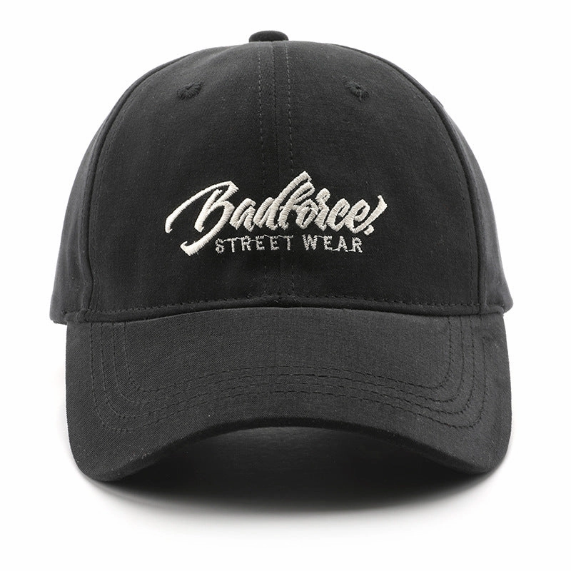 Wholesale Letter Embroidered Semi Hard Top Cotton Baseball Caps