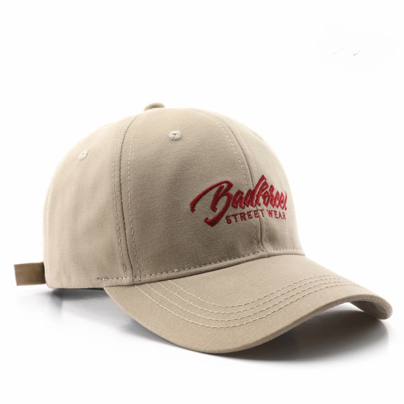 Wholesale Letter Embroidered Semi Hard Top Cotton Baseball Caps