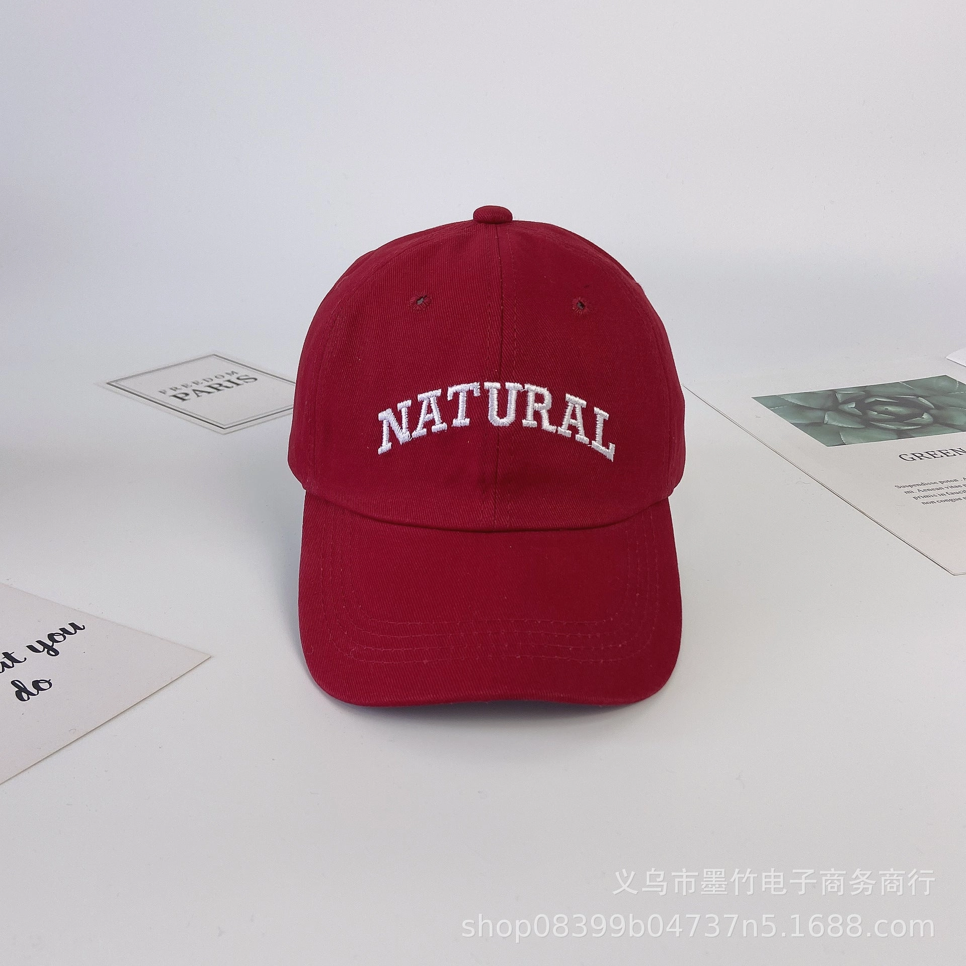 Wholesale Letter Embroidery Cotton Baseball Cap