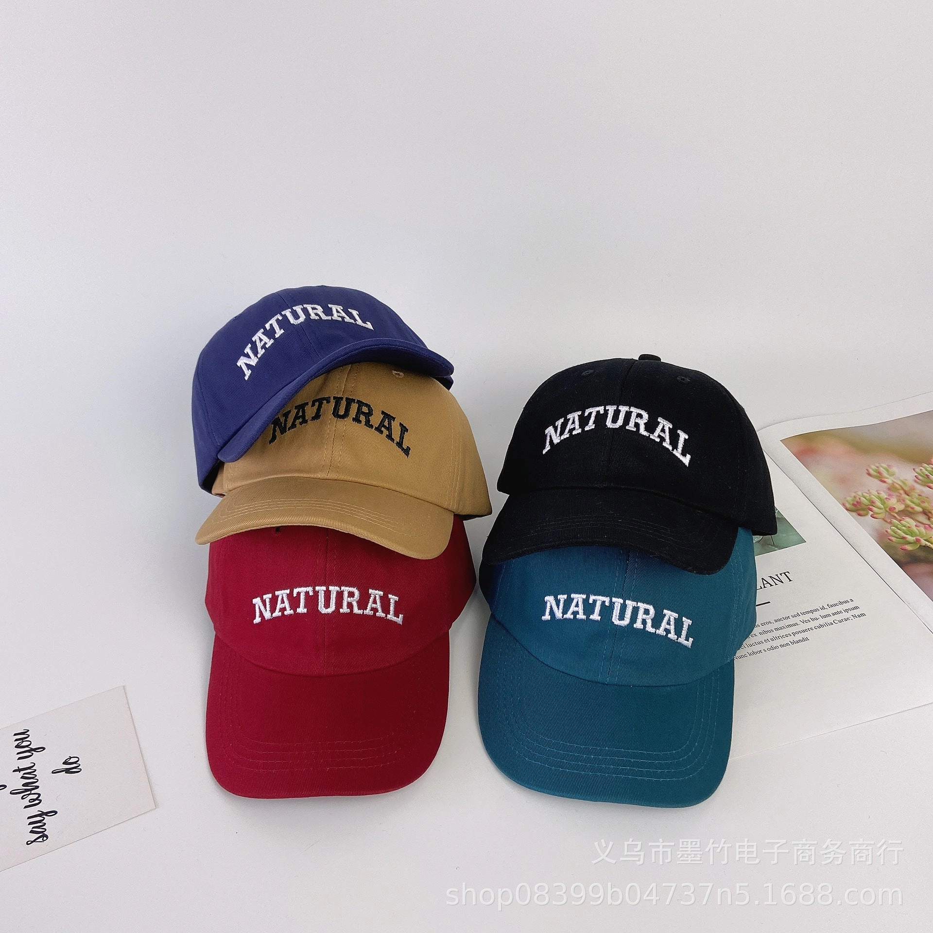 Wholesale Letter Embroidery Cotton Baseball Cap