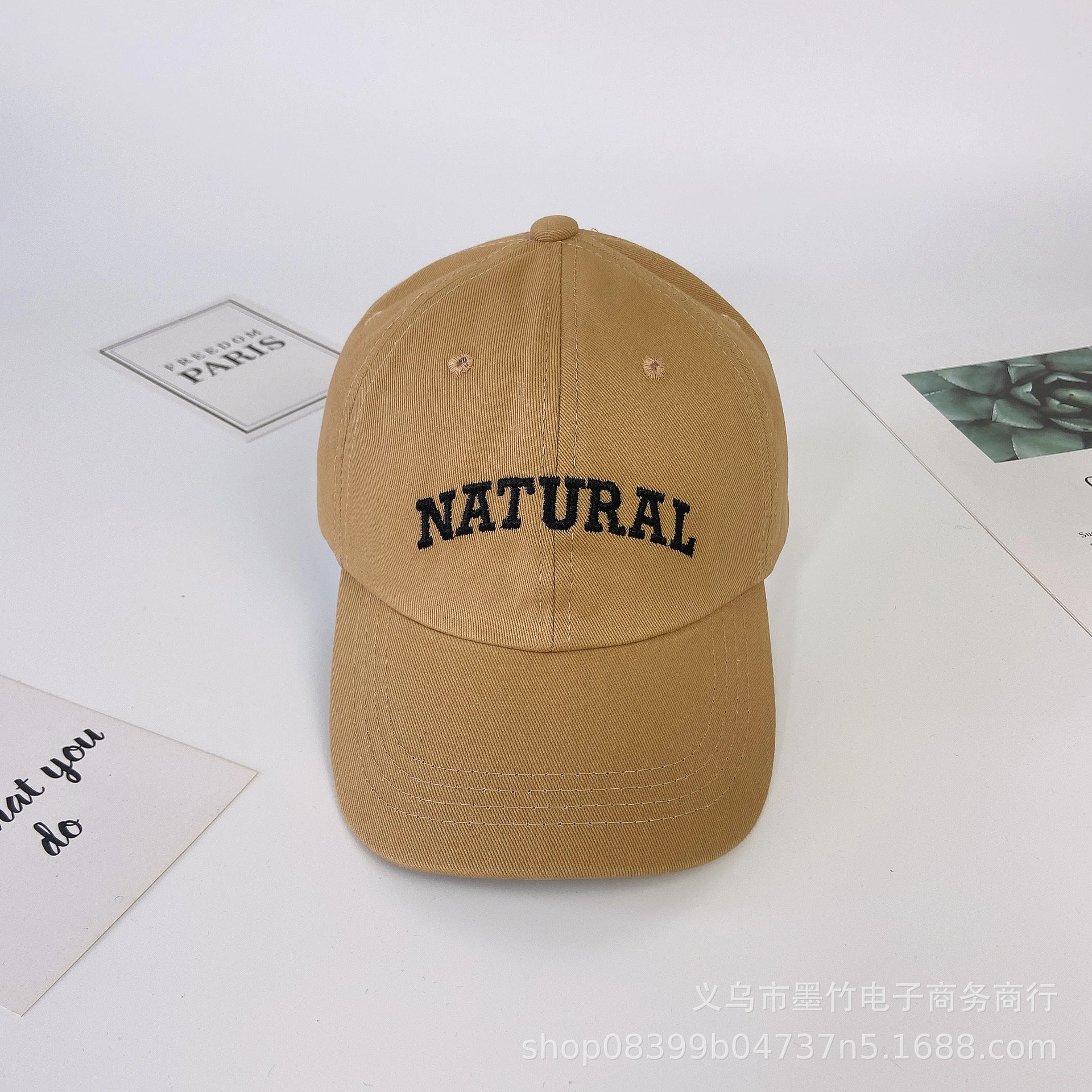 Wholesale Letter Embroidery Cotton Baseball Cap