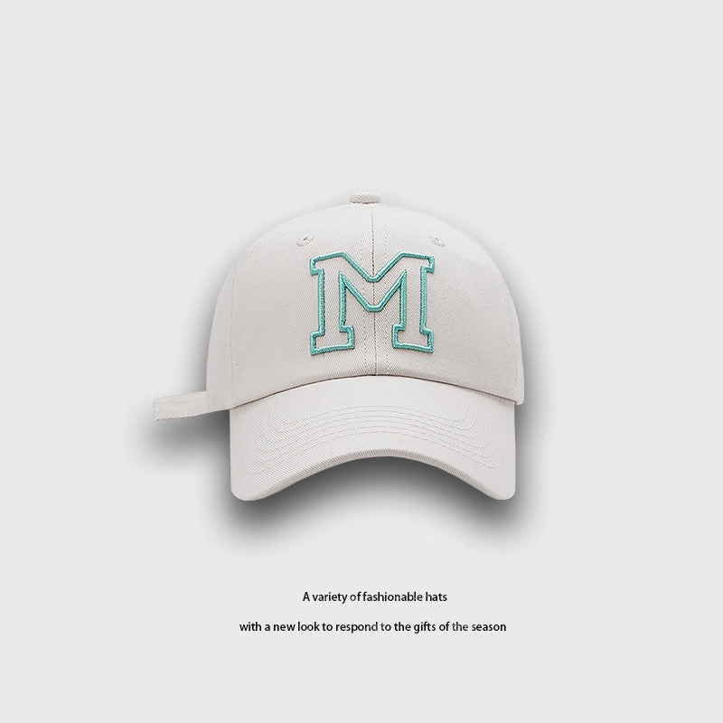 Wholesale M Letter Embroidery Cotton Hat