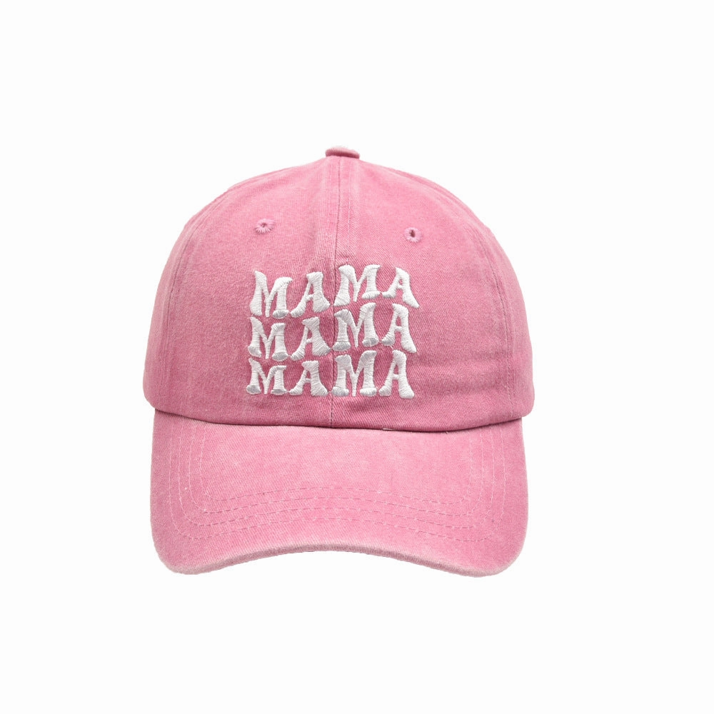 Wholesale MAMA Embroidered Cotton Baseball Cap