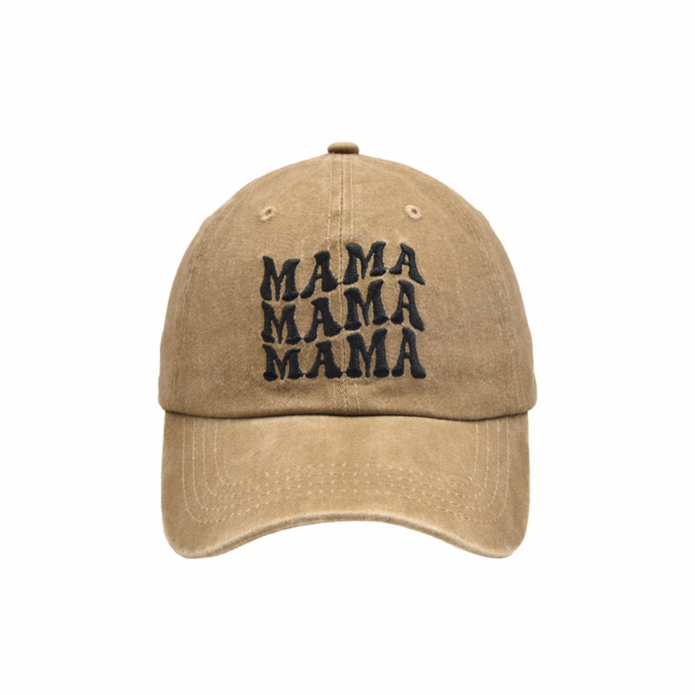 Wholesale MAMA Embroidered Cotton Baseball Cap
