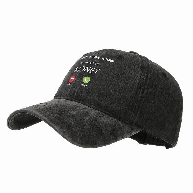 Wholesale MONEY Telephone Cotton Baseball Hat