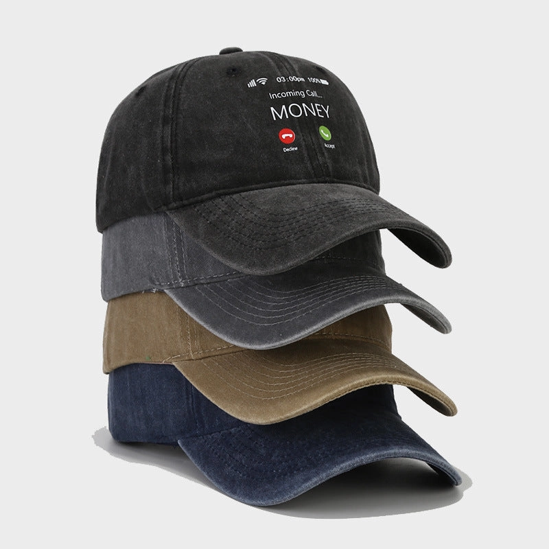 Wholesale MONEY Telephone Cotton Baseball Hat