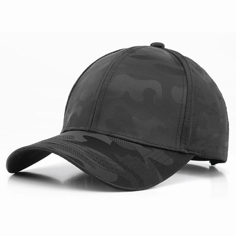 Wholesale Mountaineering and Fishing Light Board Polyester Camouflage Hats