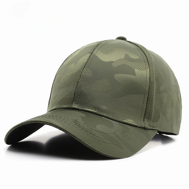 Wholesale Mountaineering and Fishing Light Board Polyester Camouflage Hats