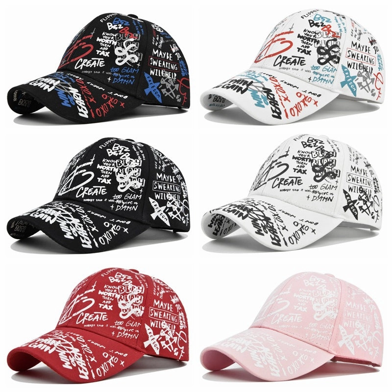 Wholesale Multicolor Painted Cotton Hat