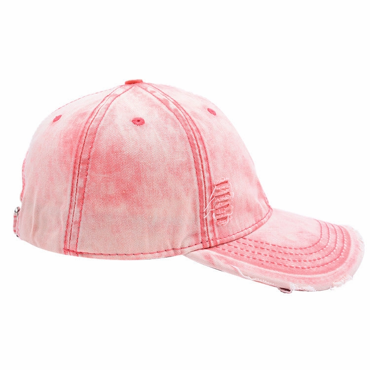 Wholesale New Cotton Old Washed Hole Baseball Cap