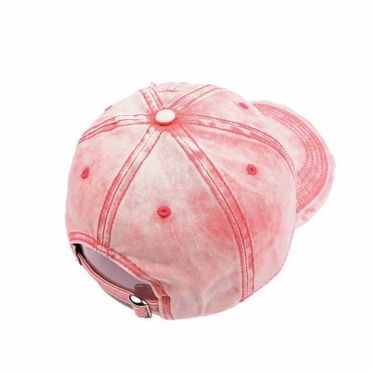 Wholesale New Cotton Old Washed Hole Baseball Cap