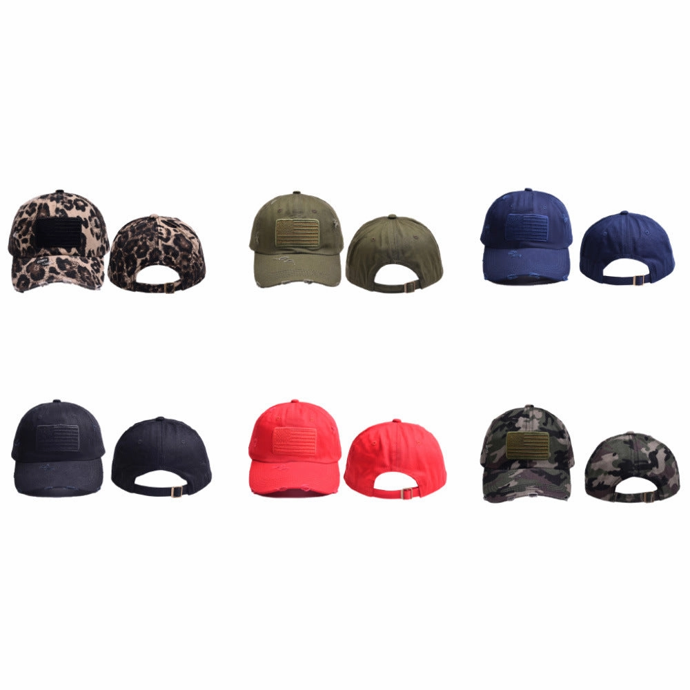 Wholesale New Cotton Parent-child Flag Baseball Cap