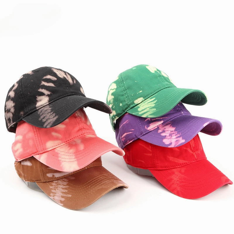 Wholesale New Cotton Tie Dye Baseball Cap