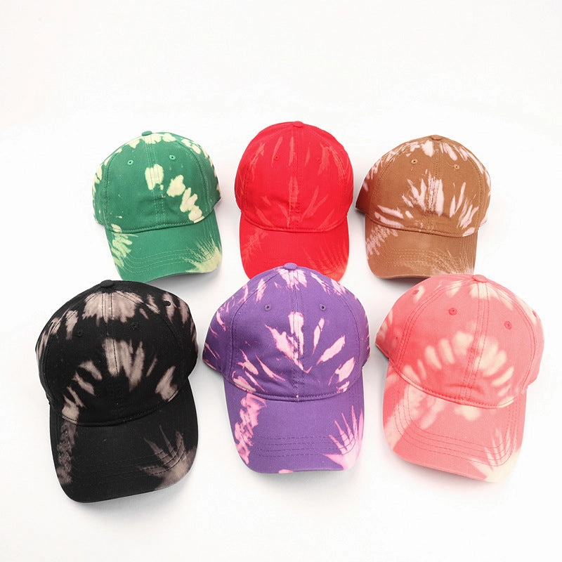 Wholesale New Cotton Tie Dye Baseball Cap