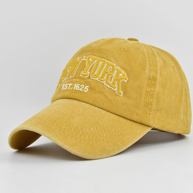 Wholesale NEW YORK Embroidered Cotton Hat