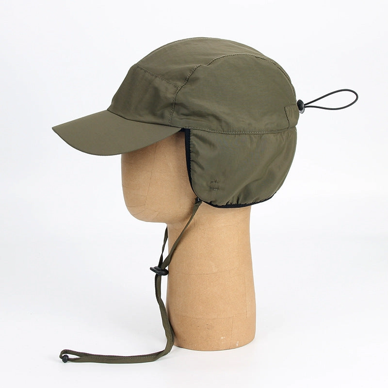 Wholesale Nylon Waterproof Baseball Cap Ear Caps