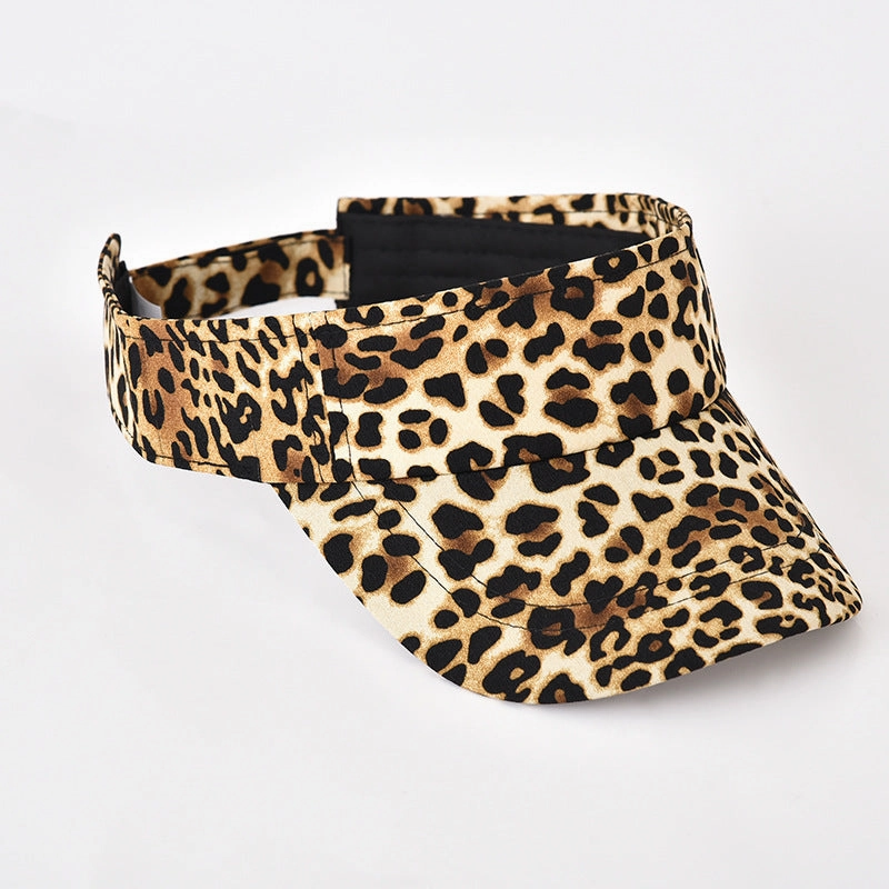Wholesale of Cotton Leopard Print Sun Shading Baseball Caps