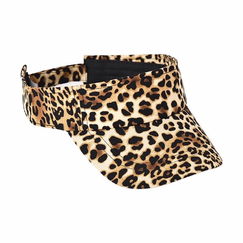 Wholesale of Cotton Leopard Print Sun Shading Baseball Caps
