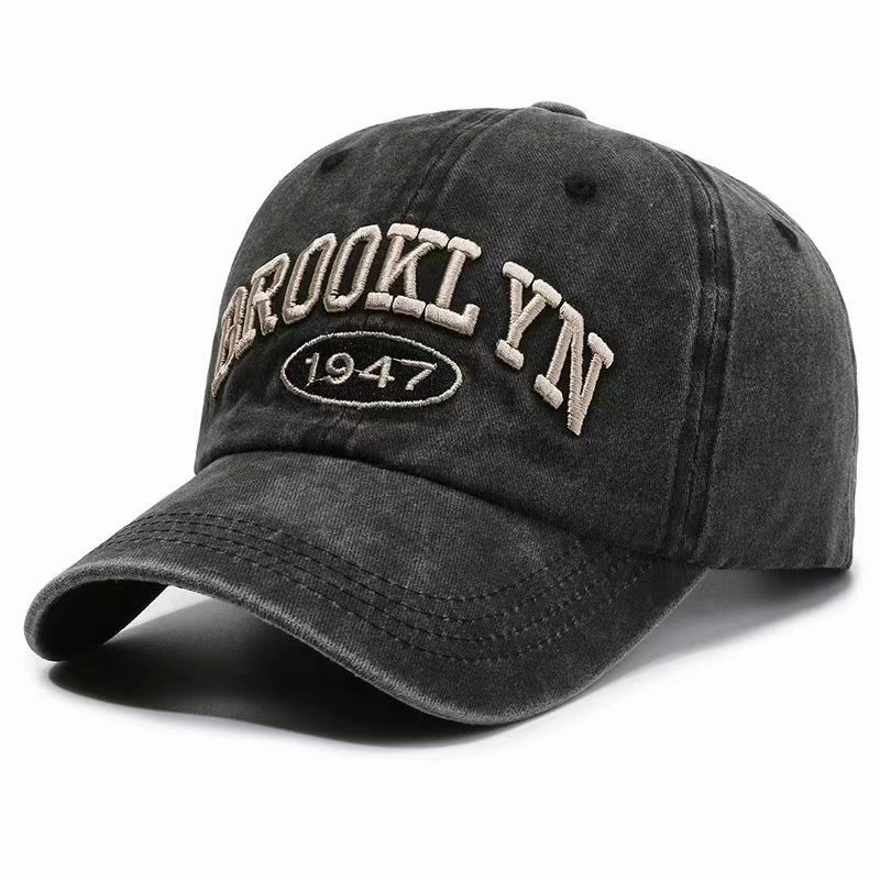 Wholesale of Old Embroidered Cotton Baseball Caps