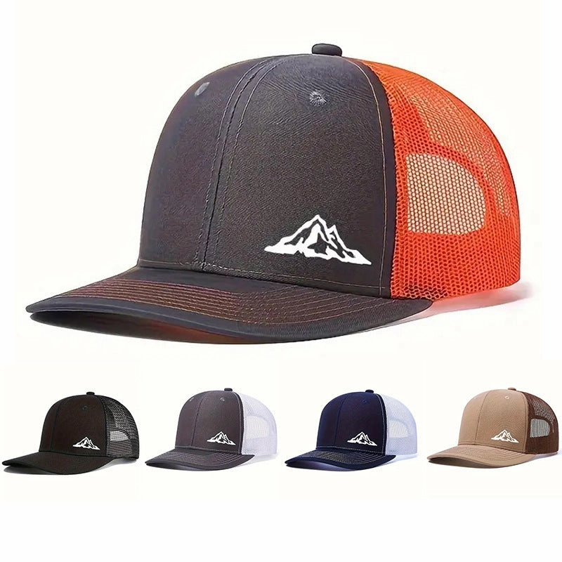 Wholesale of Slightly Curved Outdoor Mesh Cotton Baseball Caps