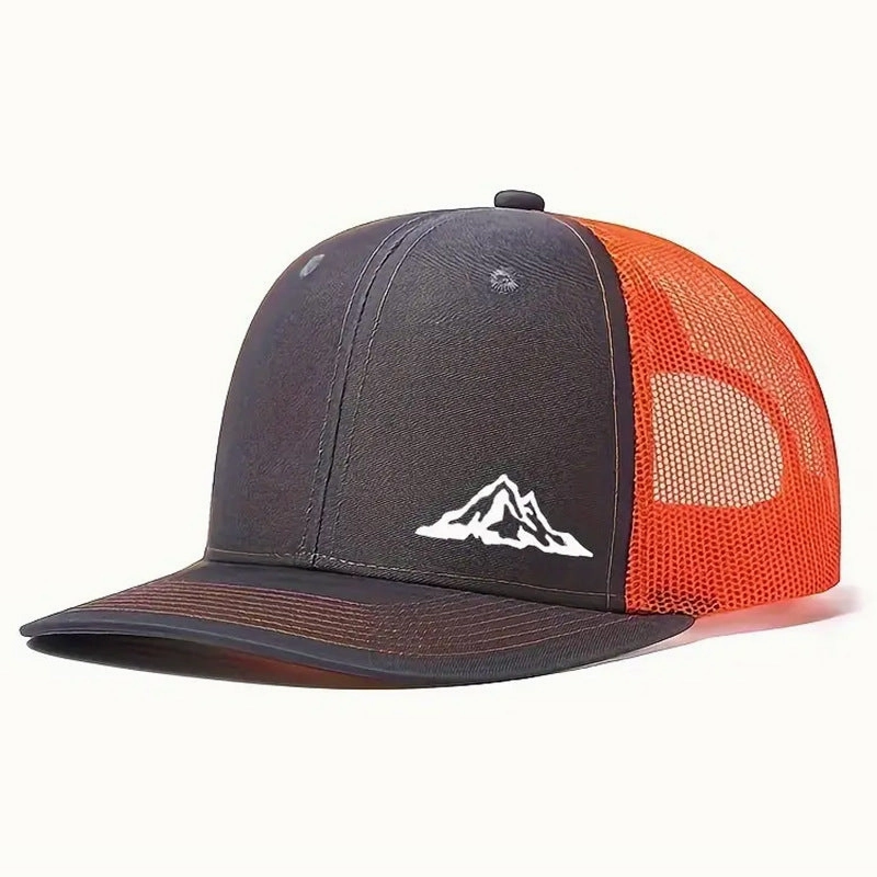 Wholesale of Slightly Curved Outdoor Mesh Cotton Baseball Caps