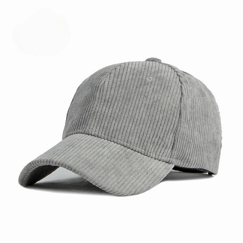 Wholesale of Solid Color Corduroy Baseball Caps