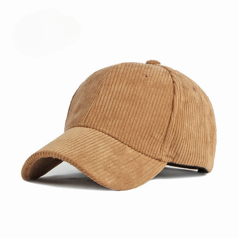 Wholesale of Solid Color Corduroy Baseball Caps