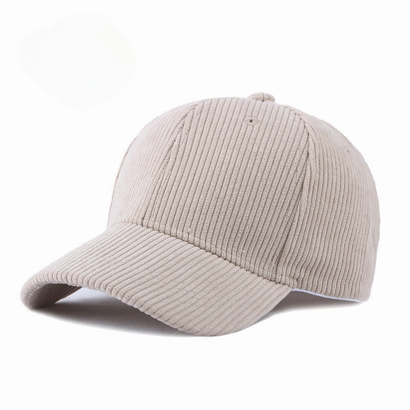 Wholesale of Solid Color Corduroy Baseball Caps