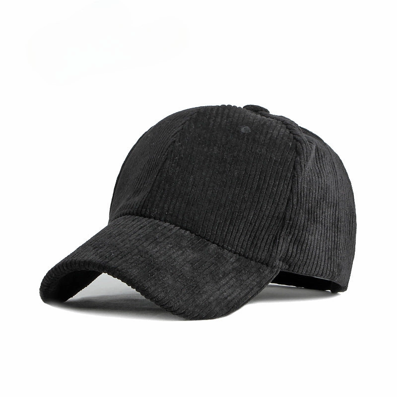Wholesale of Solid Color Corduroy Baseball Caps