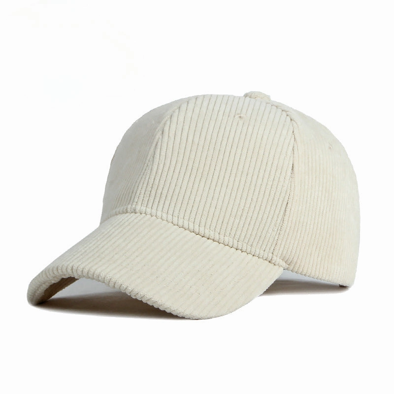 Wholesale of Solid Color Corduroy Baseball Caps