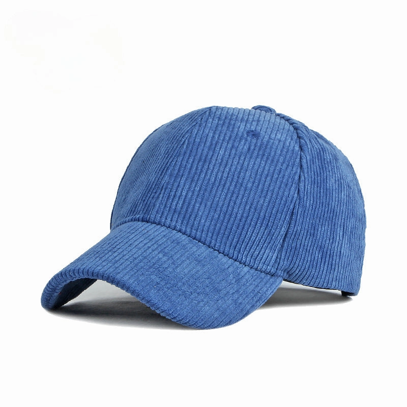 Wholesale of Solid Color Corduroy Baseball Caps