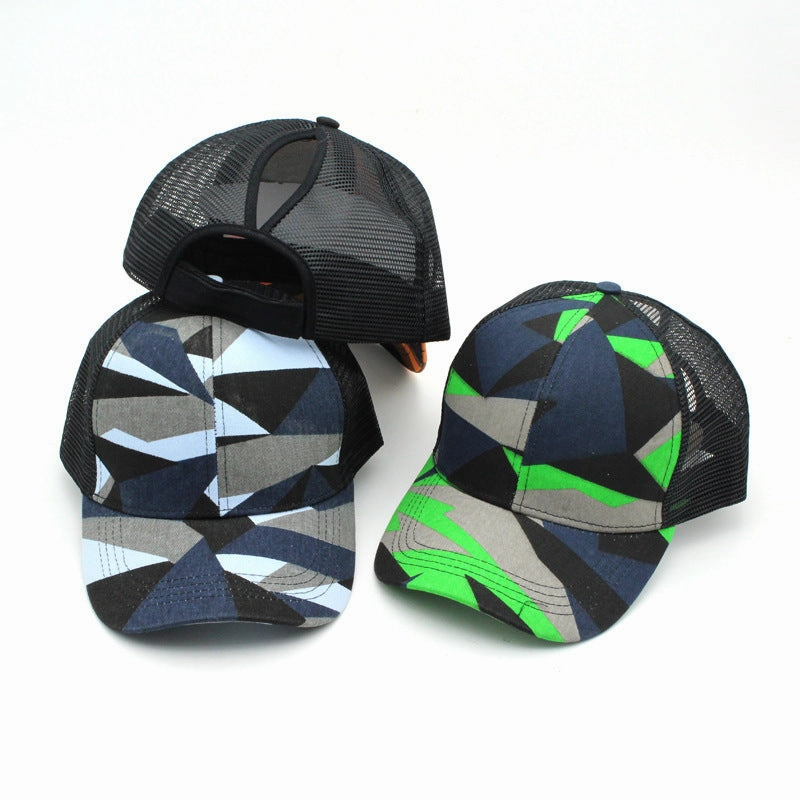 Wholesale Outdoor Casual Sports Ponytail Cotton Baseball Cap