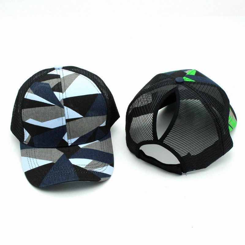 Wholesale Outdoor Casual Sports Ponytail Cotton Baseball Cap