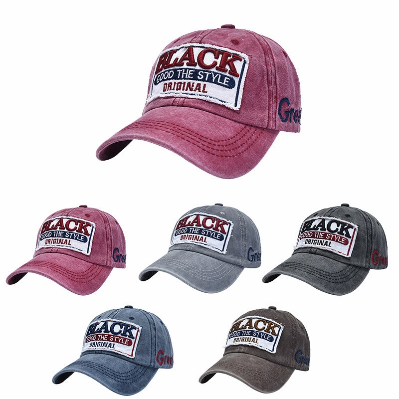 Wholesale Patch Large Letters Three-dimensional Embroidery Polyester Baseball Cap