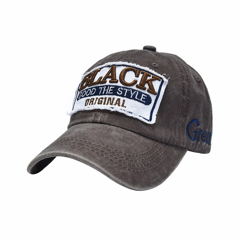 Wholesale Patch Large Letters Three-dimensional Embroidery Polyester Baseball Cap
