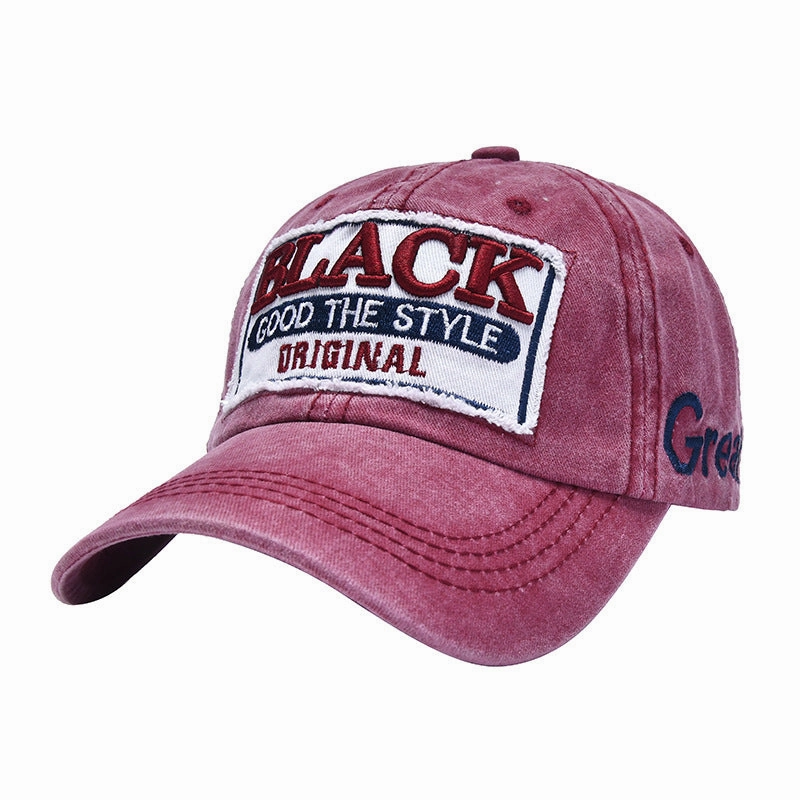 Wholesale Patch Large Letters Three-dimensional Embroidery Polyester Baseball Cap