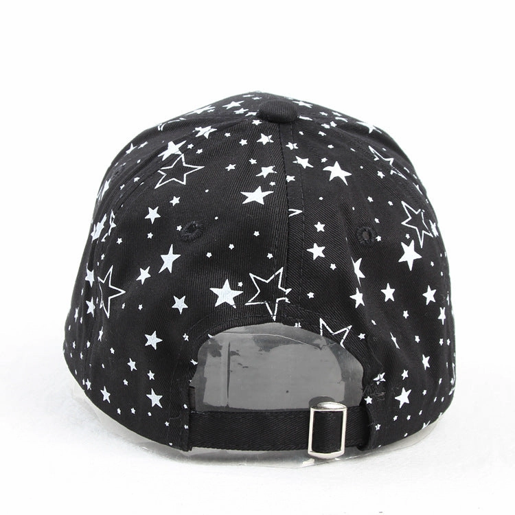 Wholesale Pentagram Printed Cotton Baseball Caps
