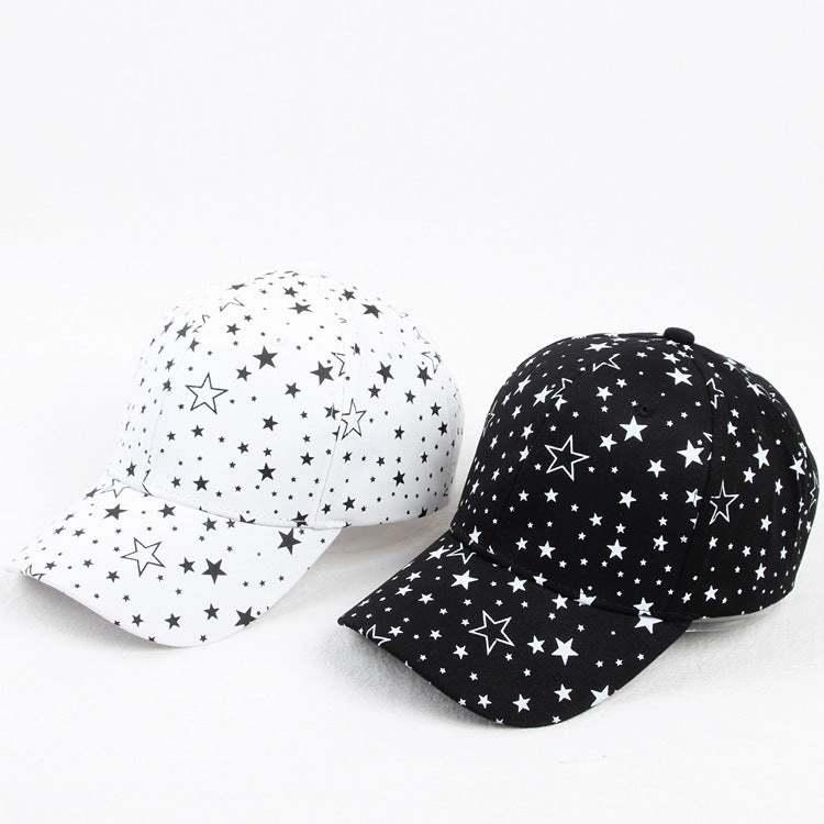 Wholesale Pentagram Printed Cotton Baseball Caps